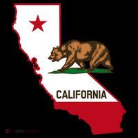 California State Bear Flag Tote Bag thumb 4