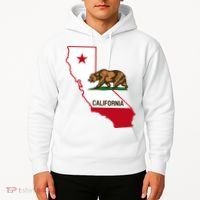 California State Bear Flag Hoodie thumb 2