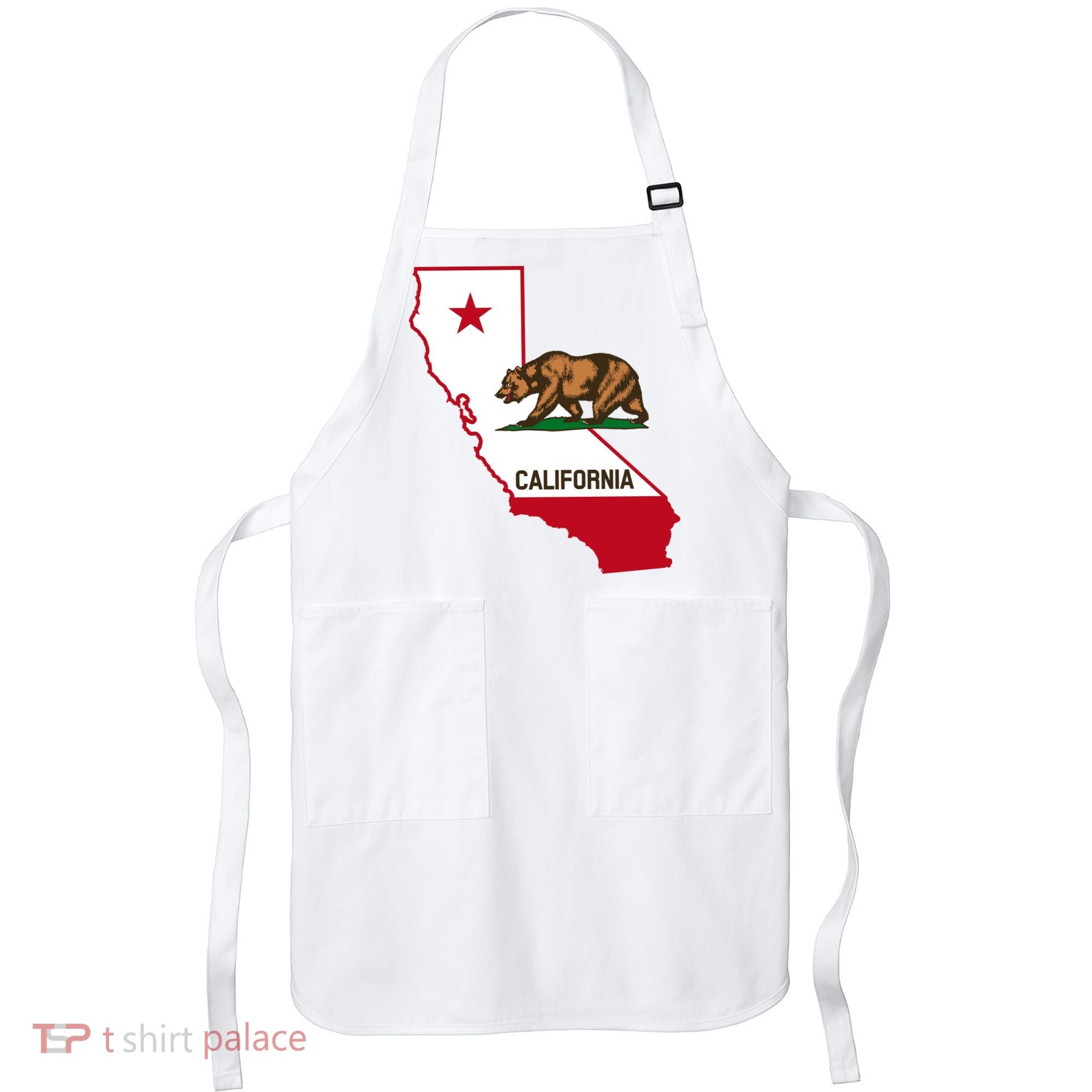 California State Bear Flag Apron