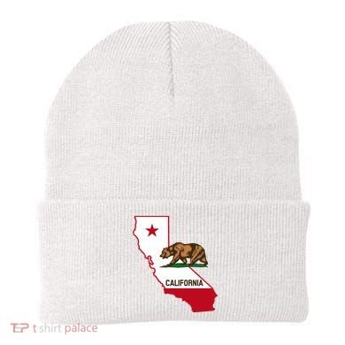 California State Bear Flag Beanie