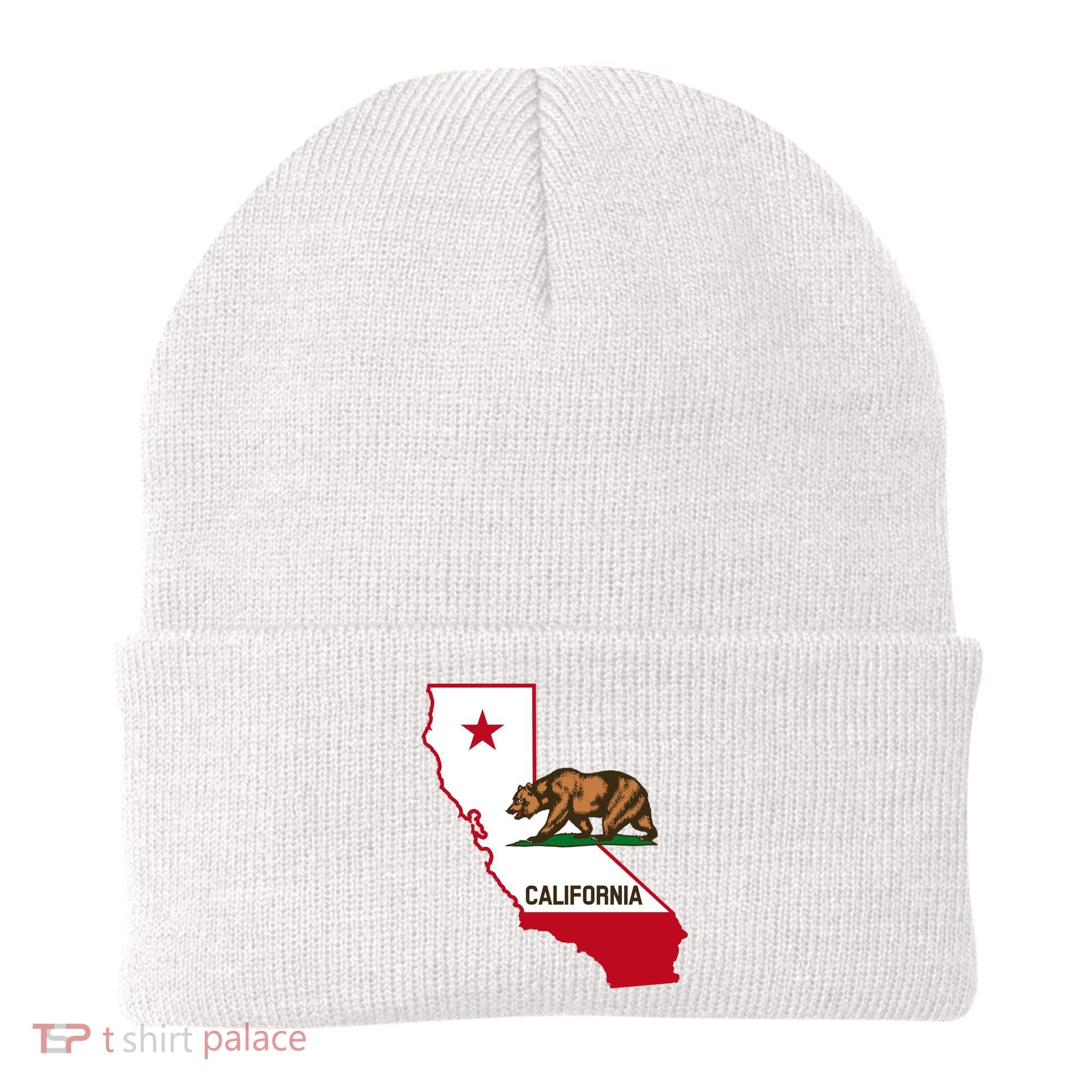 California State Bear Flag Beanie