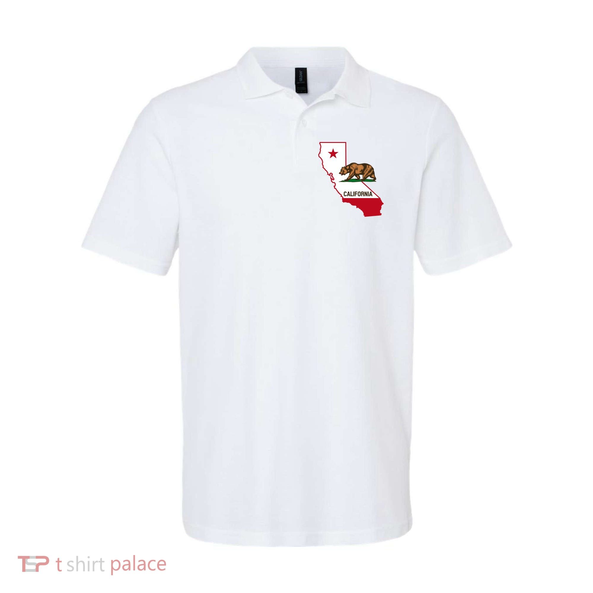 California State Bear Flag Polo