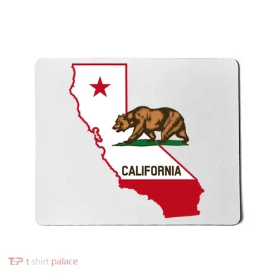 California State Bear Flag Mousepad