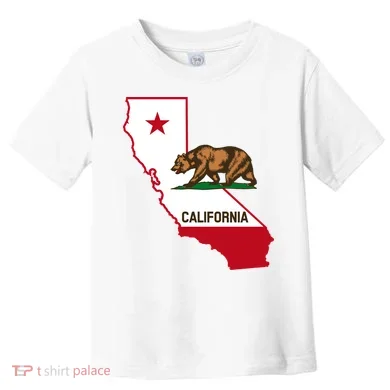 California State Bear Flag Toddler T-Shirt