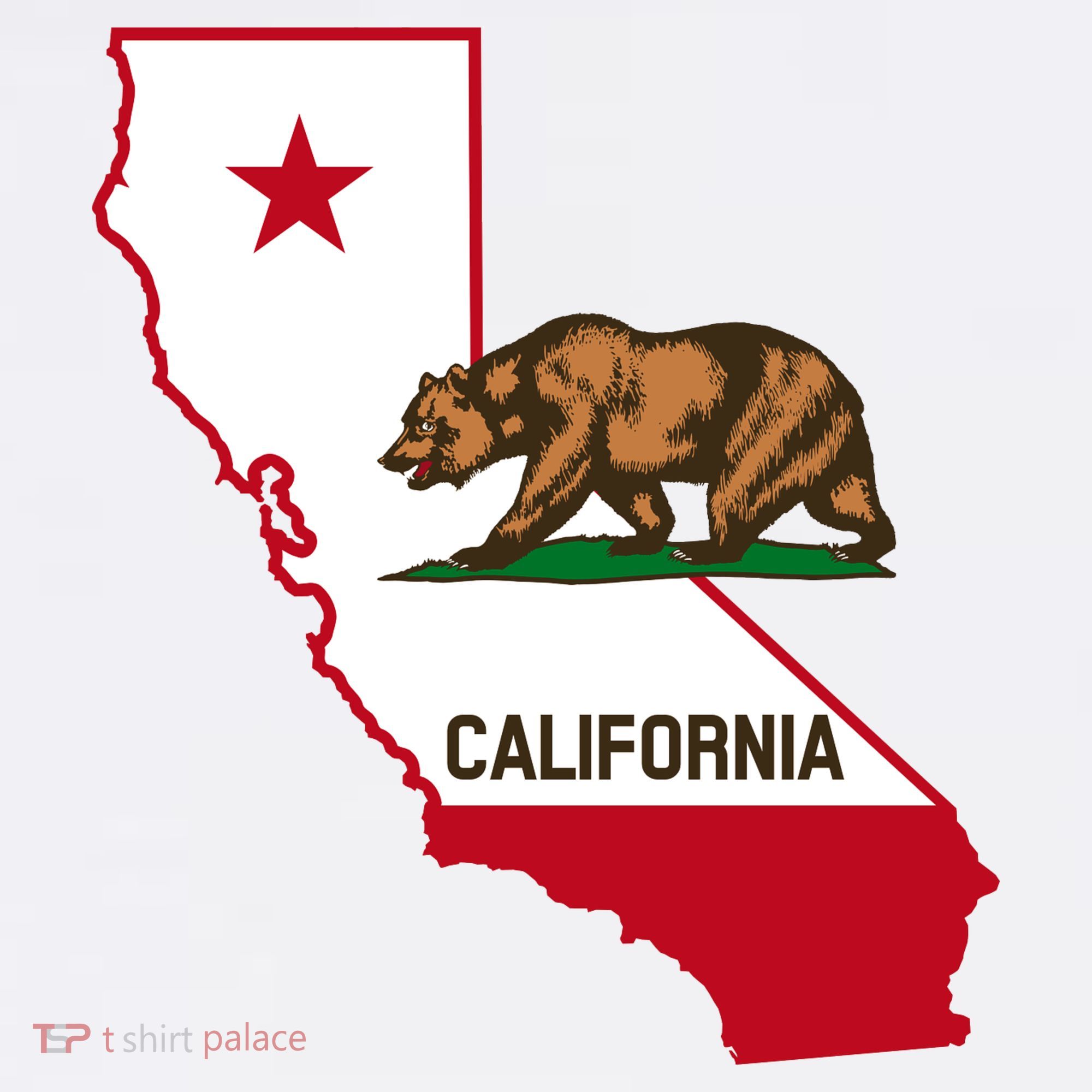 California State Bear Flag Visor