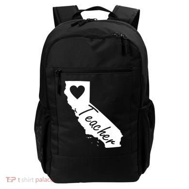 California State Teacher Red For Ed Backpack