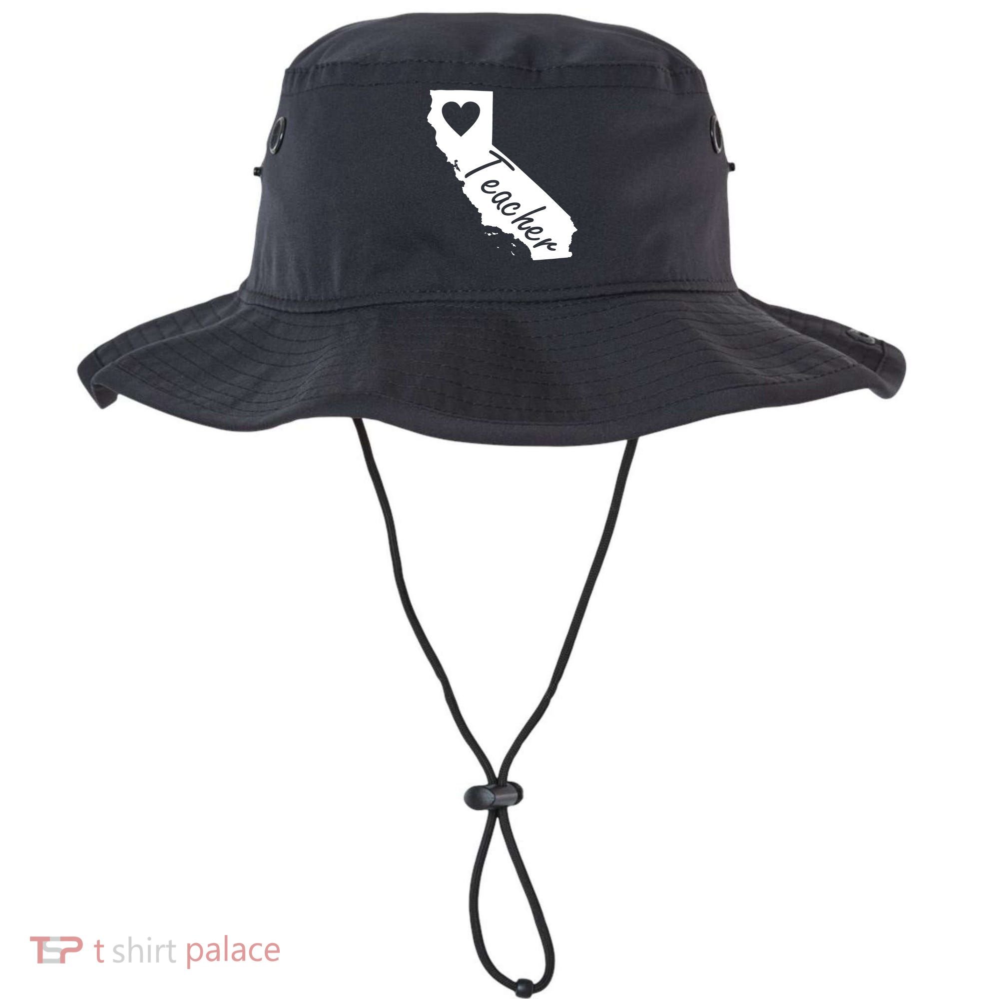California State Teacher Red For Ed Bucket Hat