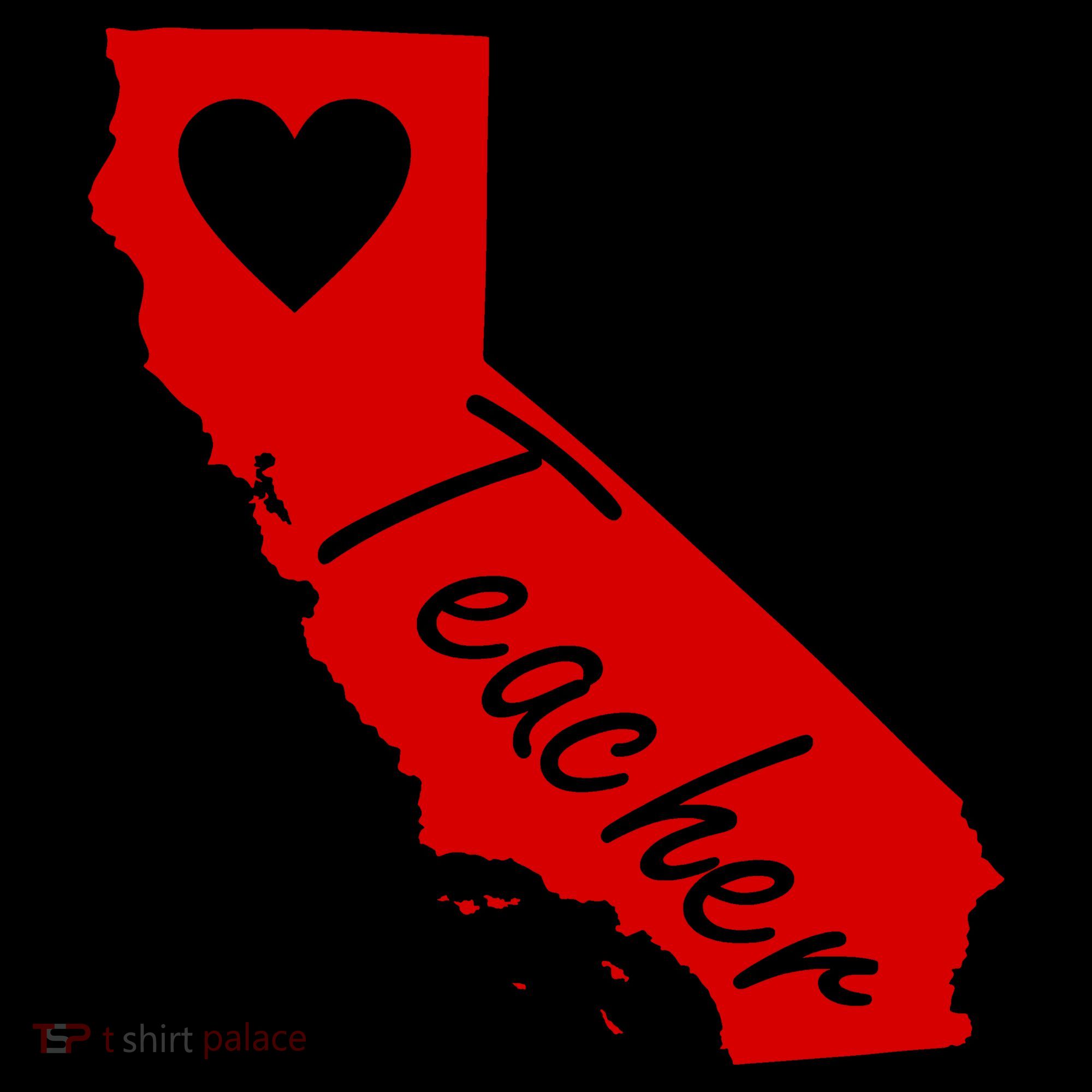 California State Teacher Red For Ed Coffee Mug