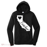 California State Teacher Red For Ed Women's Hoodie thumb 0