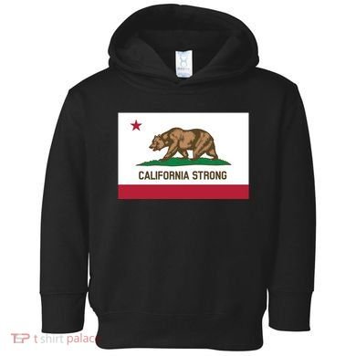 California Strong Flag Toddler Hoodie