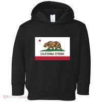 California Strong Flag Toddler Hoodie thumb 0