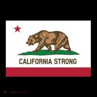 California Strong Flag Toddler Hoodie thumb 2