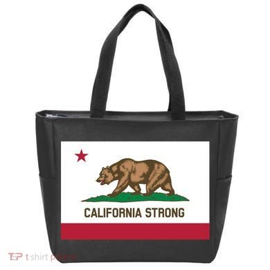 California Strong Flag Tote Bag