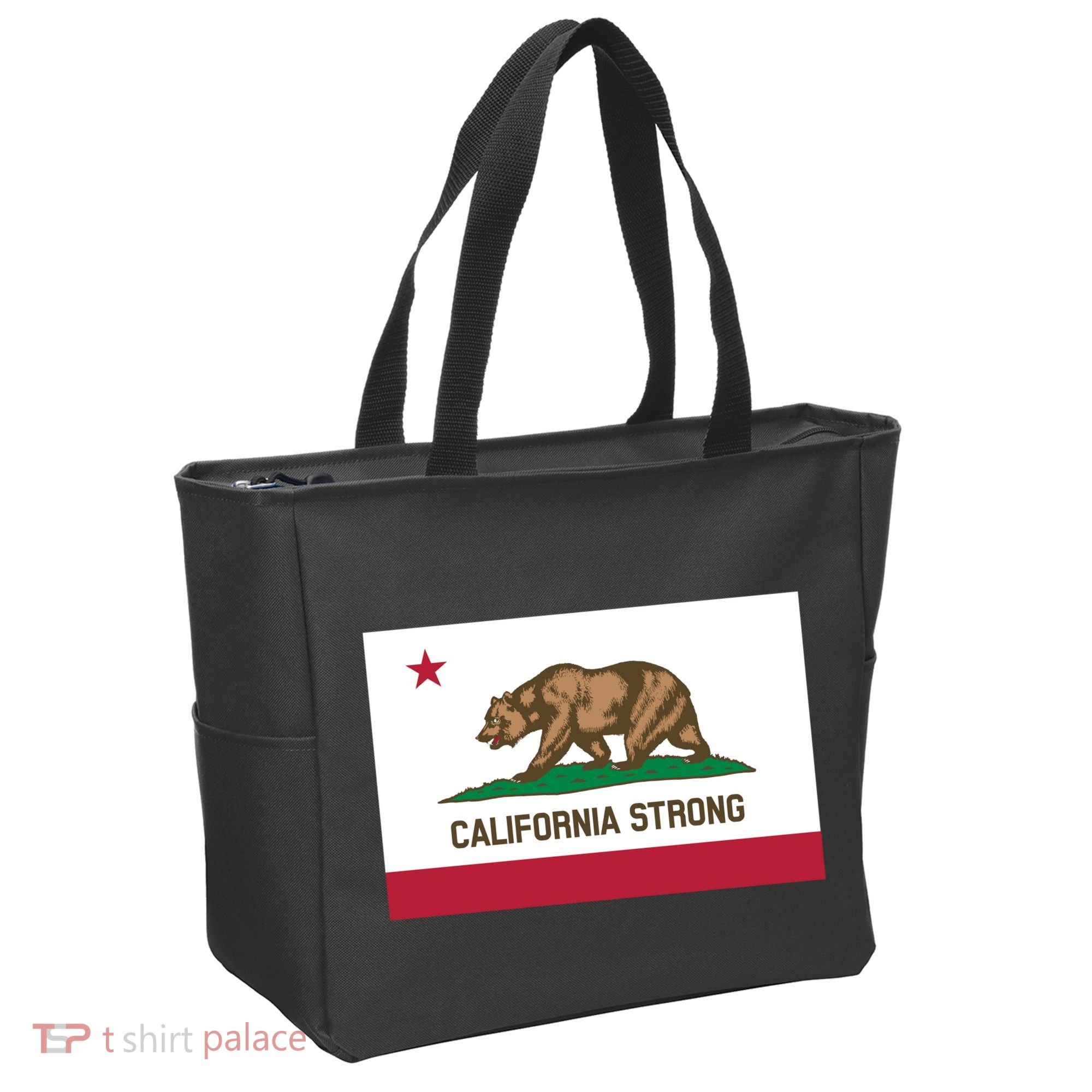 California Strong Flag Tote Bag