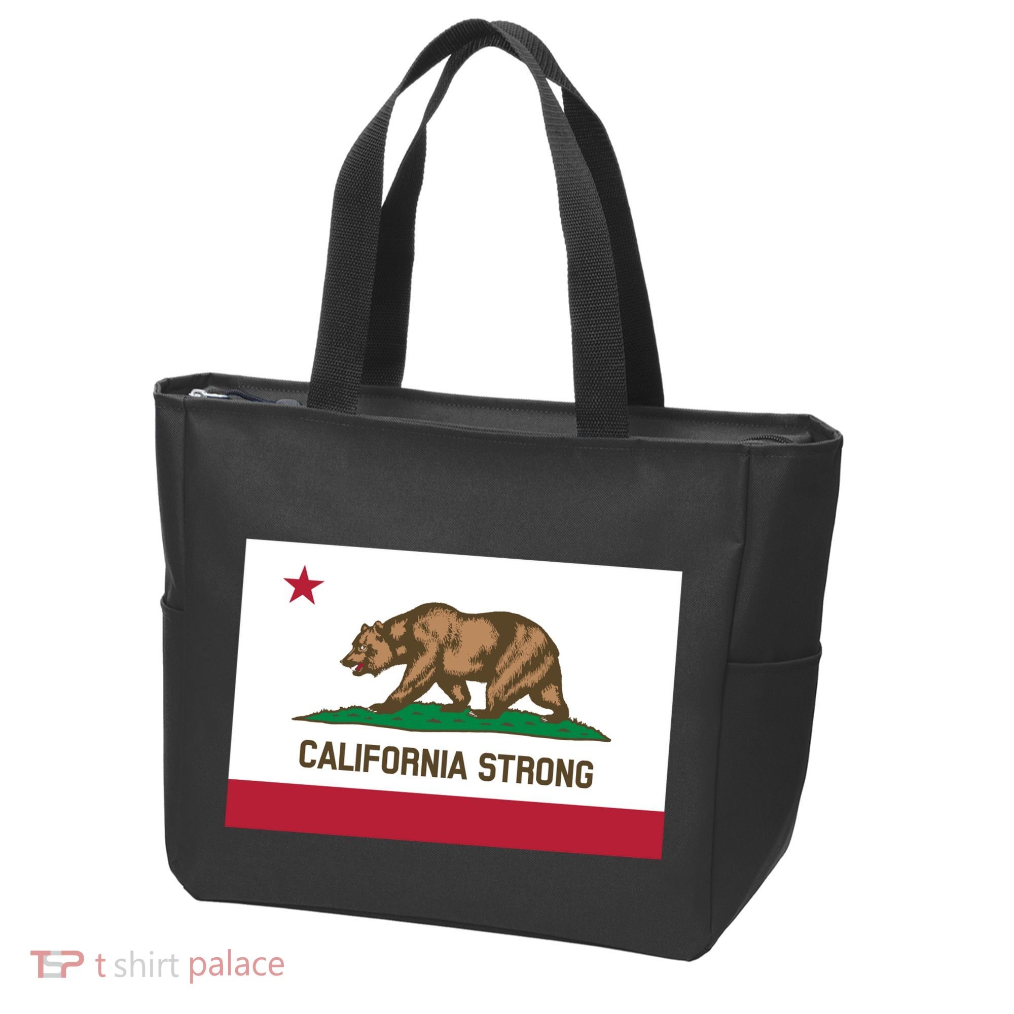 California Strong Flag Tote Bag