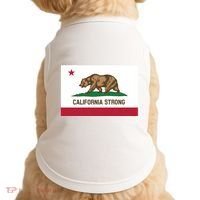 California Strong Flag Doggie Tank thumb 0