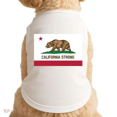 California Strong Flag Doggie Tank