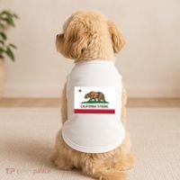 California Strong Flag Doggie Tank thumb 2