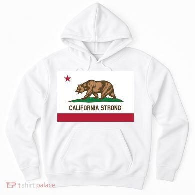 California Strong Flag Hoodie