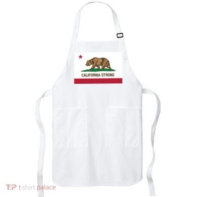California Strong Flag Apron
