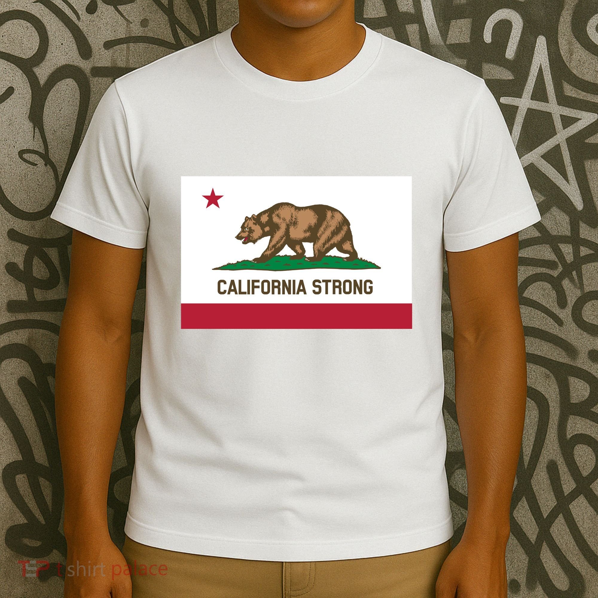 California Strong Flag T-Shirt