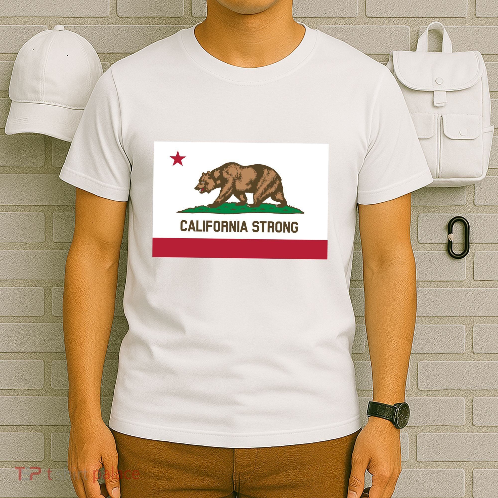 California Strong Flag T-Shirt