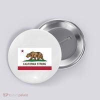 California Strong Flag Button thumb 0