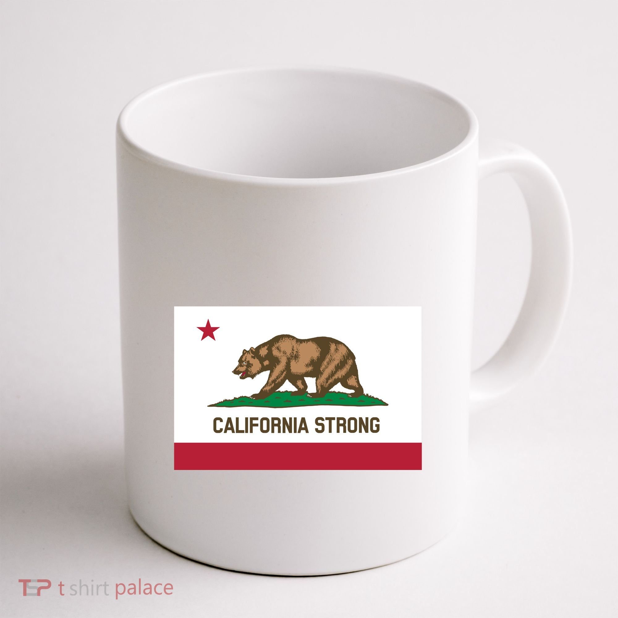 California Strong Flag Coffee Mug