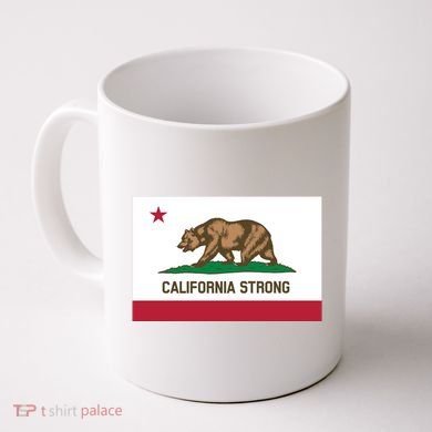 California Strong Flag Coffee Mug