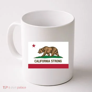 California Strong Flag Coffee Mug