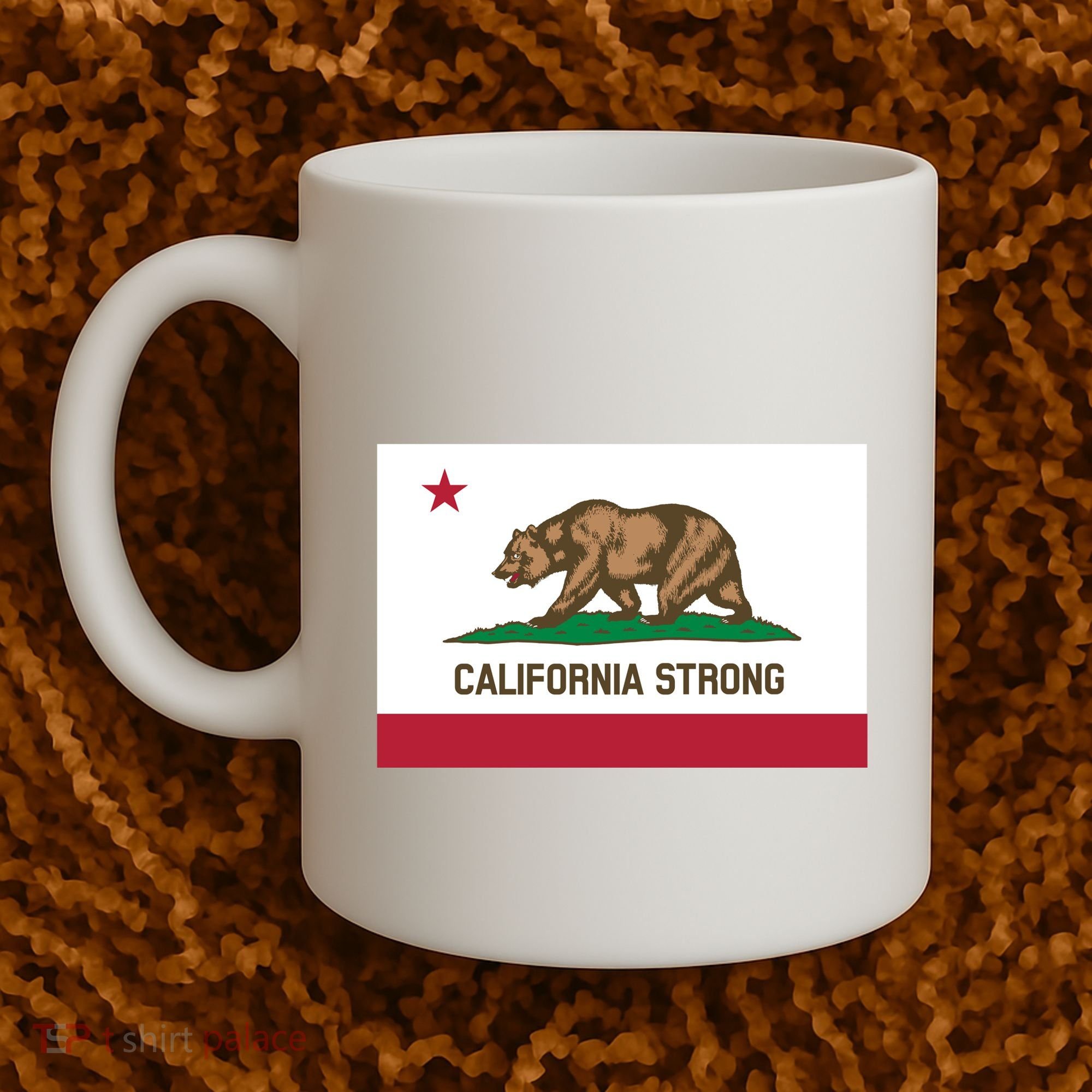 California Strong Flag Coffee Mug