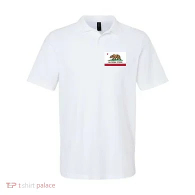 California Strong Flag Polo