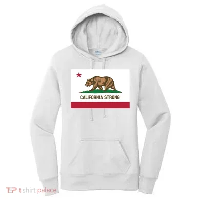 California Strong Flag Women's Hoodie