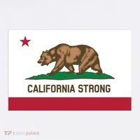 California Strong Flag Women's Hoodie thumb 2