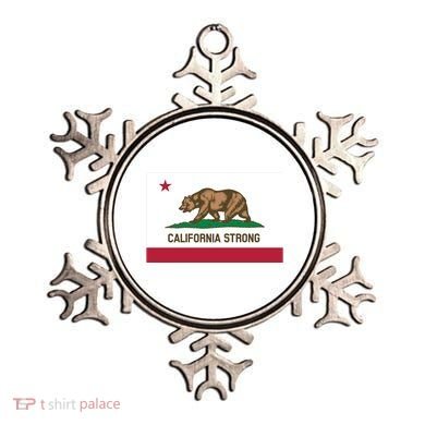 California Strong Flag Ornament