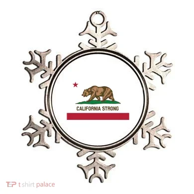 California Strong Flag Ornament