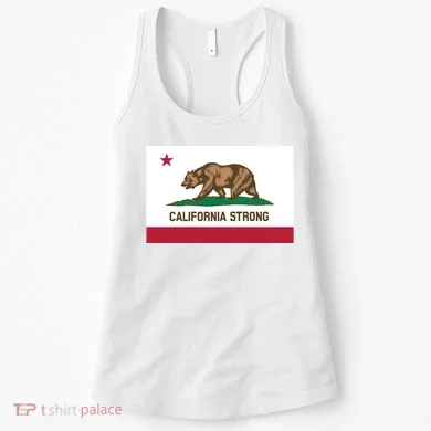 California Strong Flag Women's Tank Top