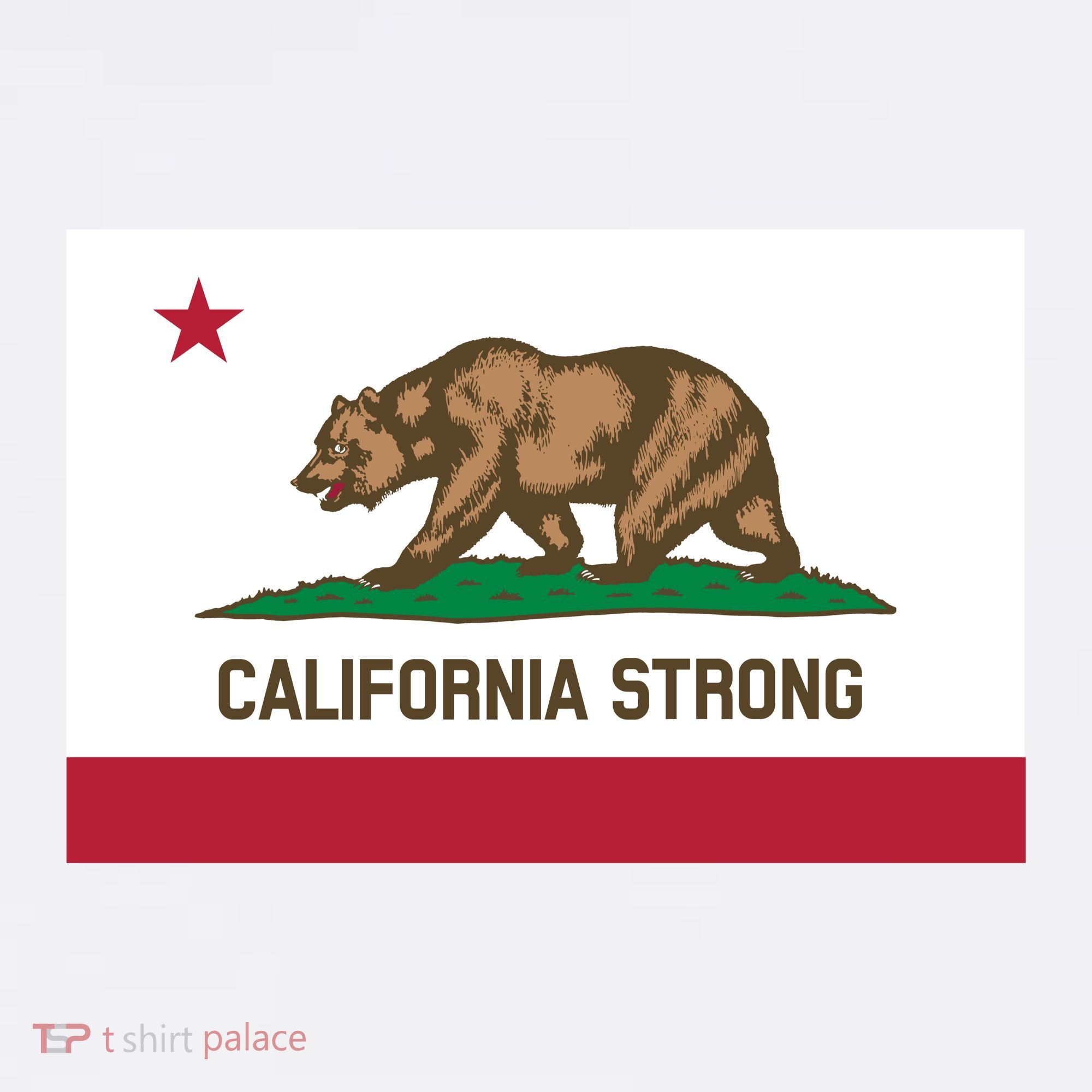 California Strong Flag Women's Tank Top