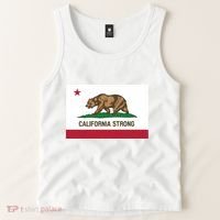 California Strong Flag Tank Top thumb 2