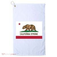 California Strong Flag Golf Towel thumb 0