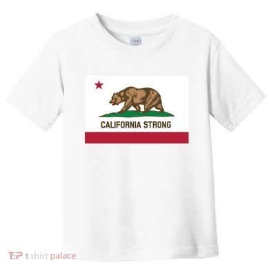 California Strong Flag Toddler T-Shirt