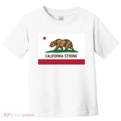 California Strong Flag Toddler T-Shirt