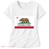 California Strong Flag Women's T-Shirt thumb 0
