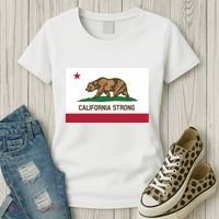 California Strong Flag Women's T-Shirt thumb 3