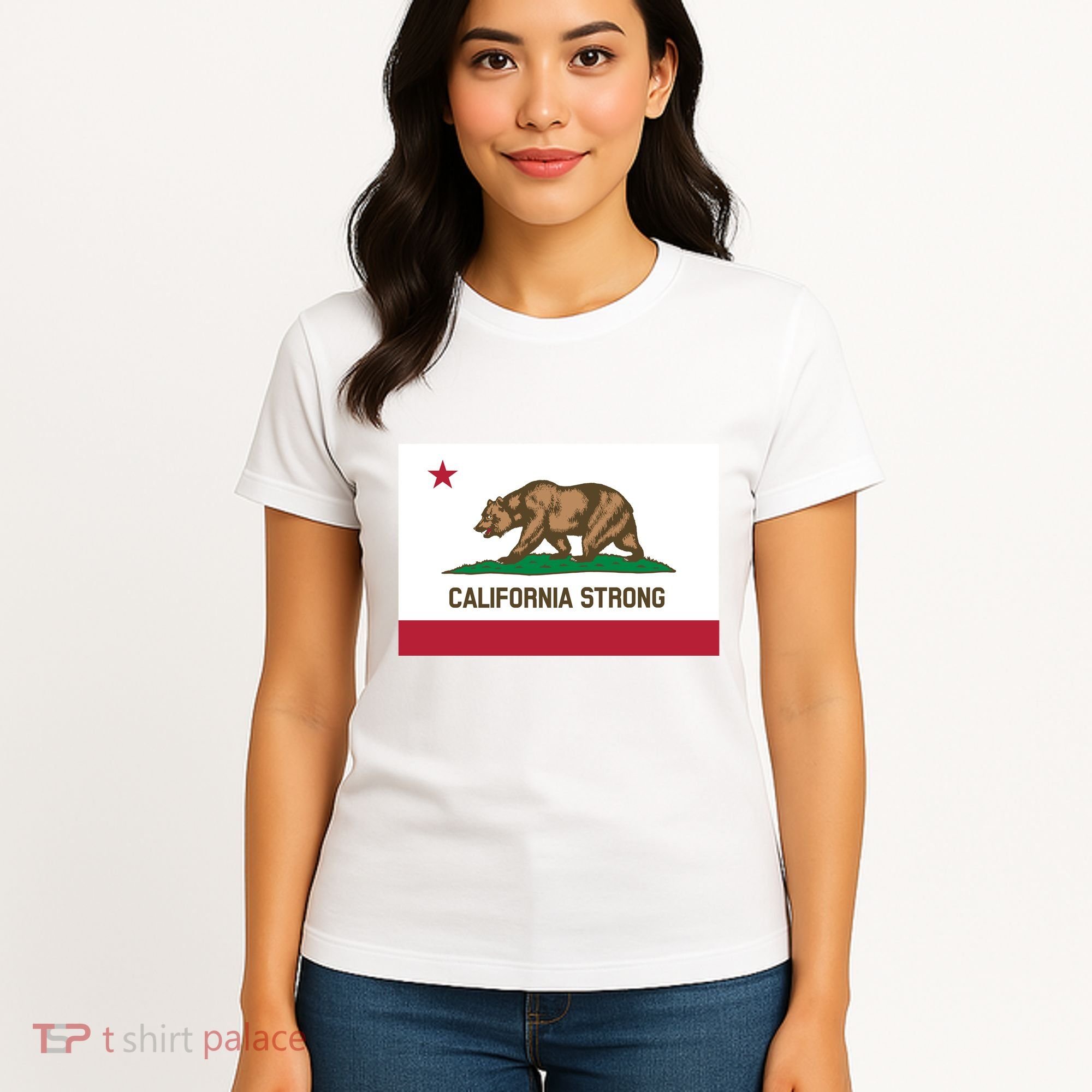 California Strong Flag Women's T-Shirt
