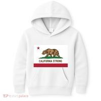 California Strong Flag Kids Hoodie thumb 0