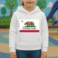 California Strong Flag Kids Hoodie thumb 3