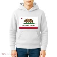 California Strong Flag Kids Hoodie thumb 4