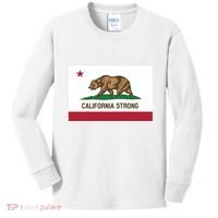 California Strong Flag Kids Long Sleeve Shirt thumb 0