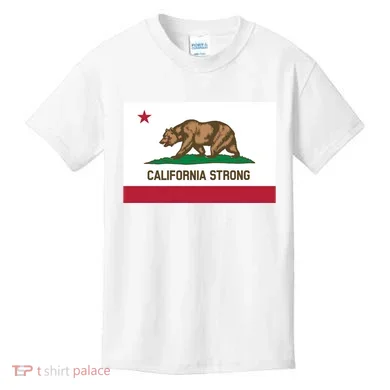 California Strong Flag Kids T-Shirt